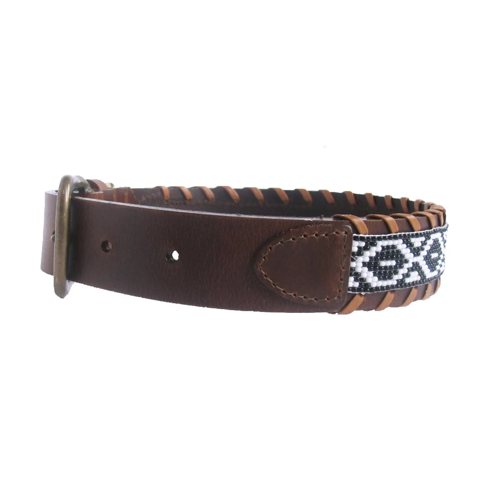 Black Diamond Dog Collar - grown&sewn
