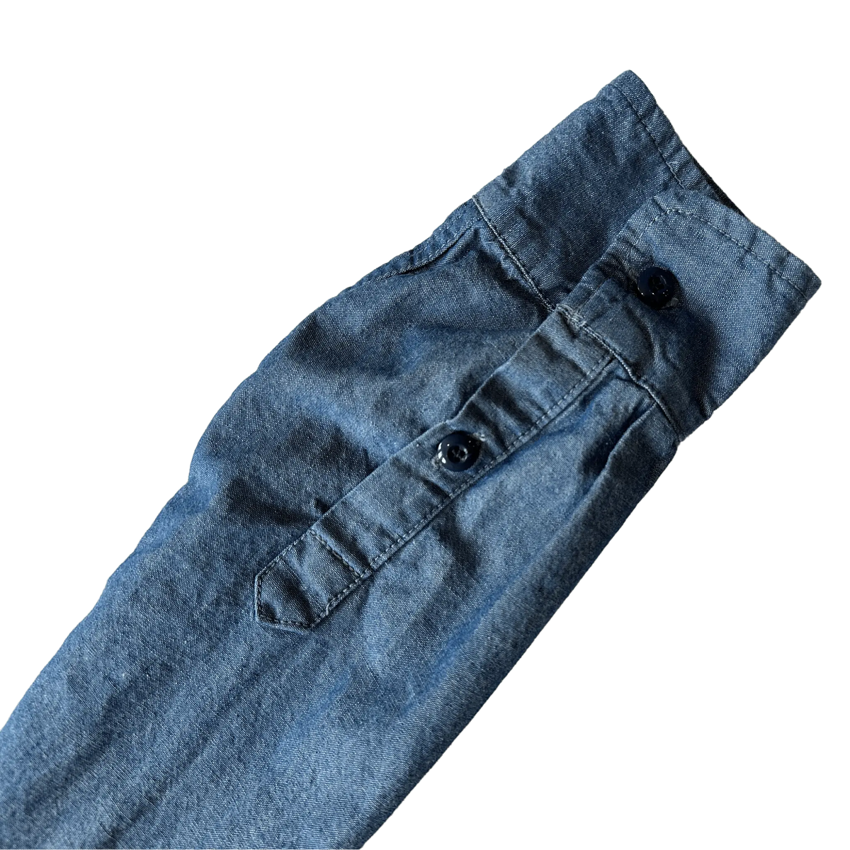 ( Blemish ) Walsh Work Shirt - 6 oz Kaihara Chambray - grown&sewn