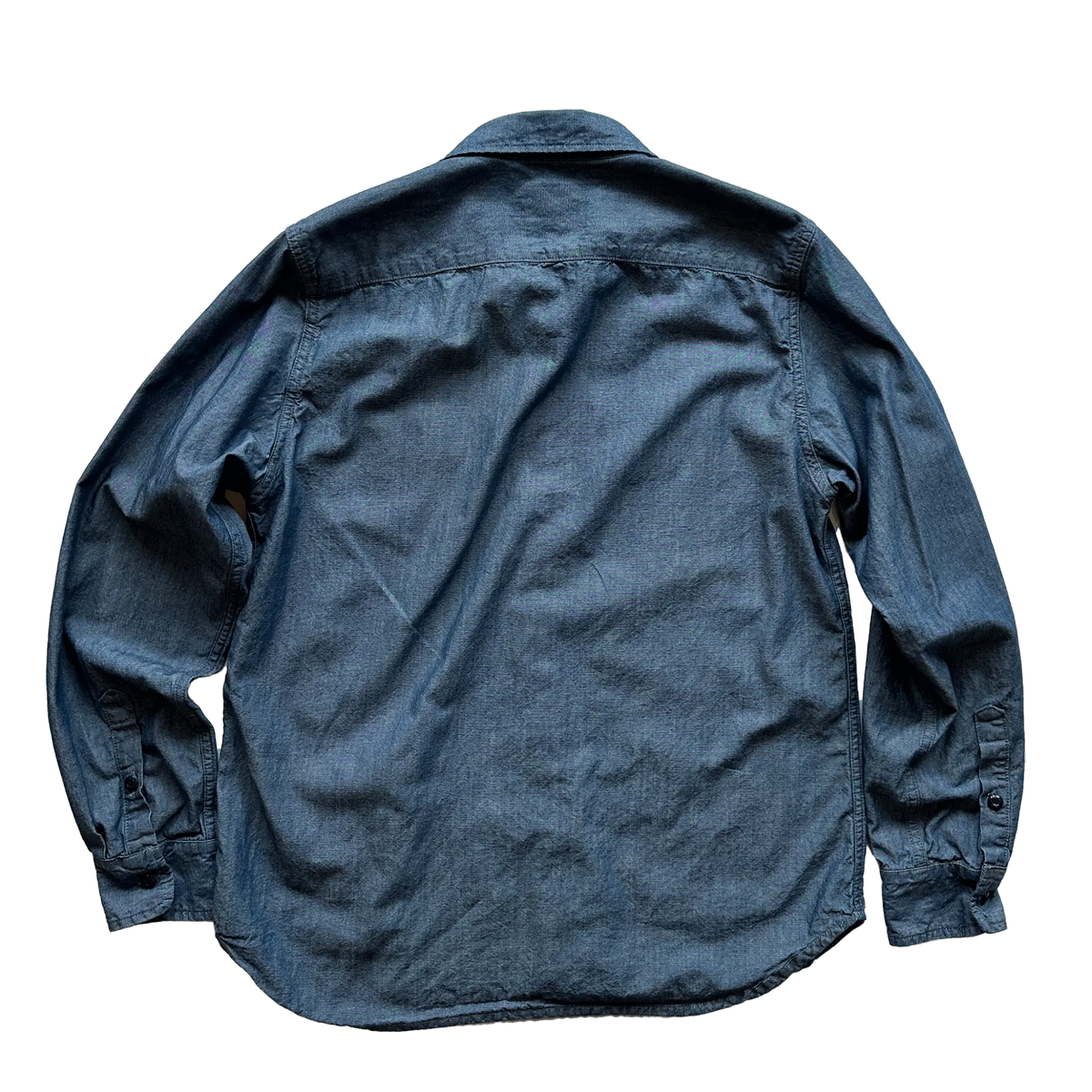 ( Blemish ) Walsh Work Shirt - 6 oz Kaihara Chambray - grown&sewn