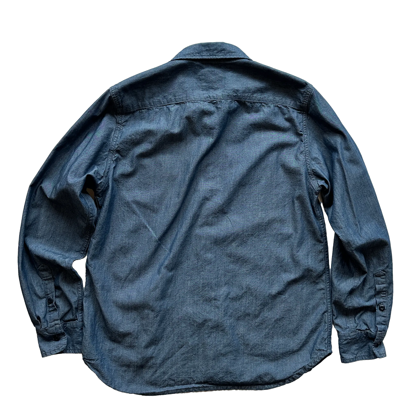 ( Blemish ) Walsh Work Shirt - 6 oz Kaihara Chambray - grown&sewn