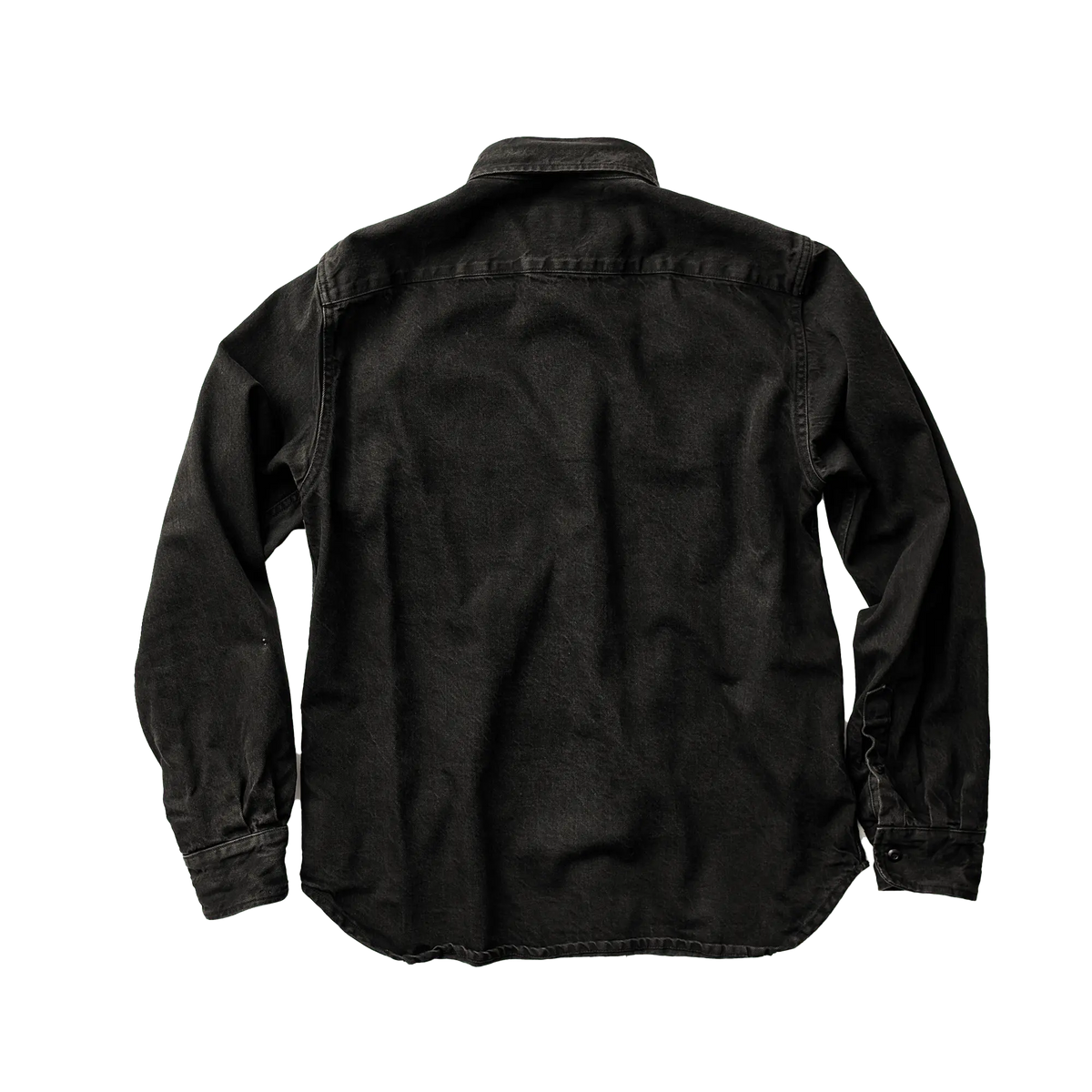 Blemished Walsh Work Shirt - 11.5oz - Cone Mills White Oak Black Denim - grown&sewn