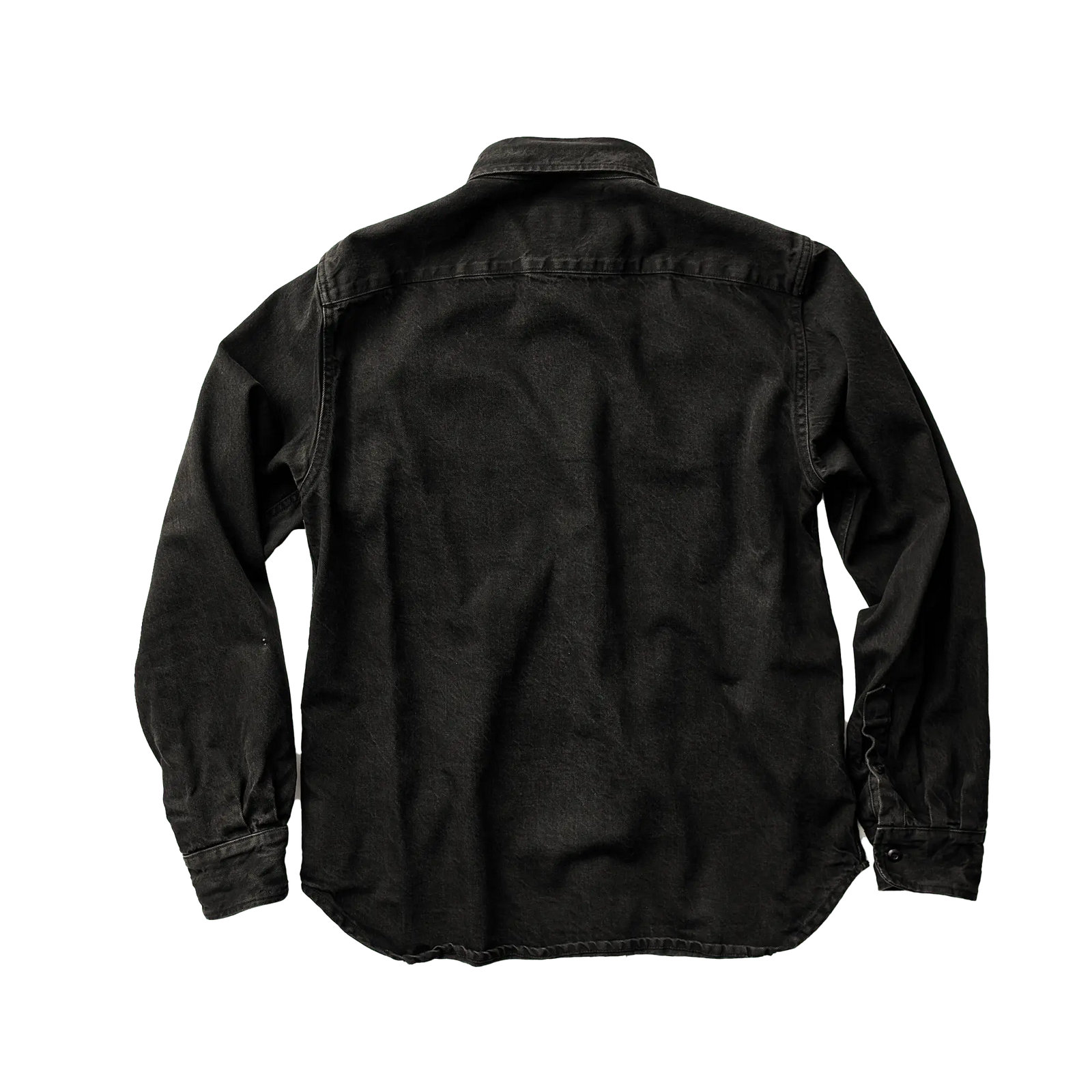 Blemished Walsh Work Shirt - 11.5oz - Cone Mills White Oak Black Denim - grown&sewn