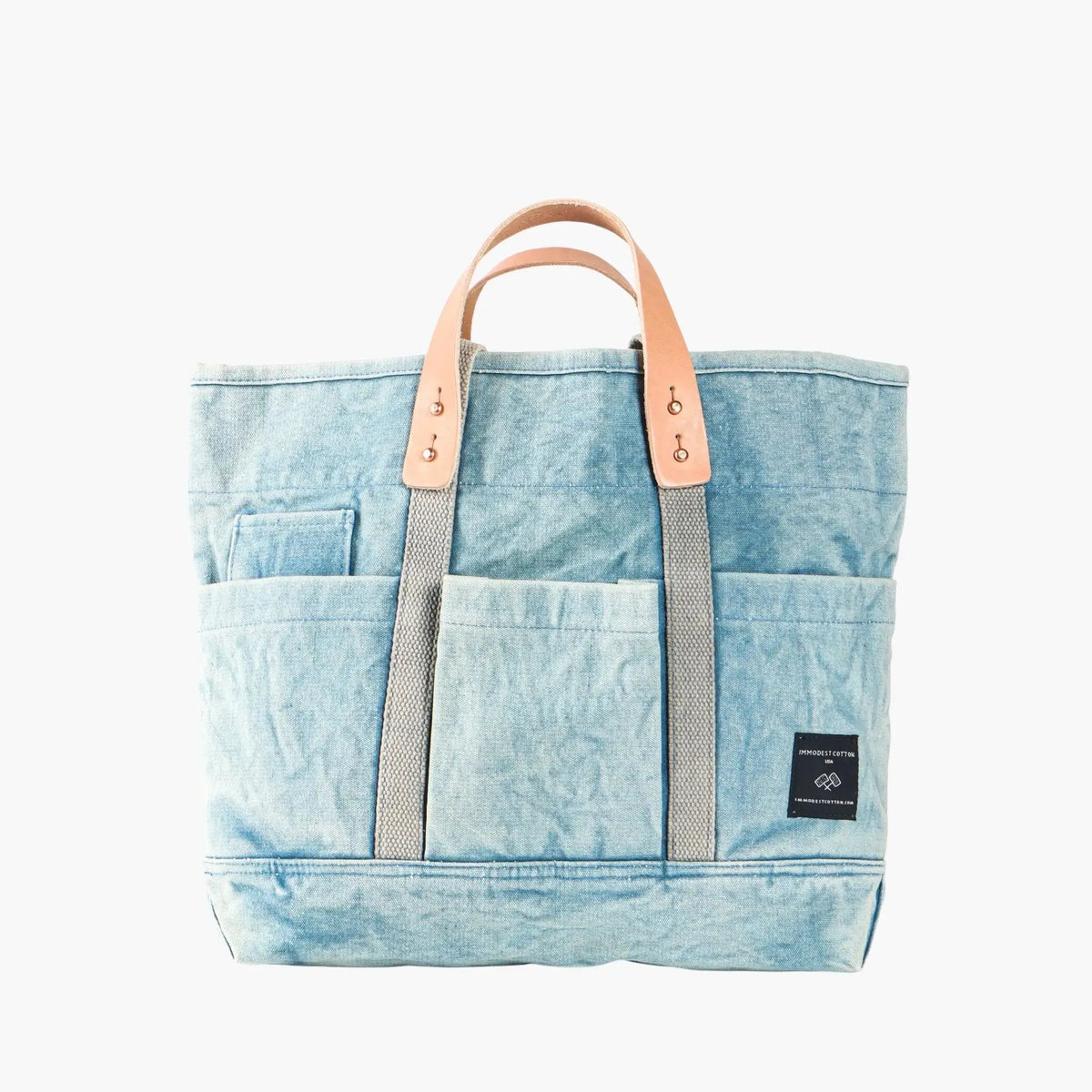 Construction Tote | Acid Wash - grown&sewn