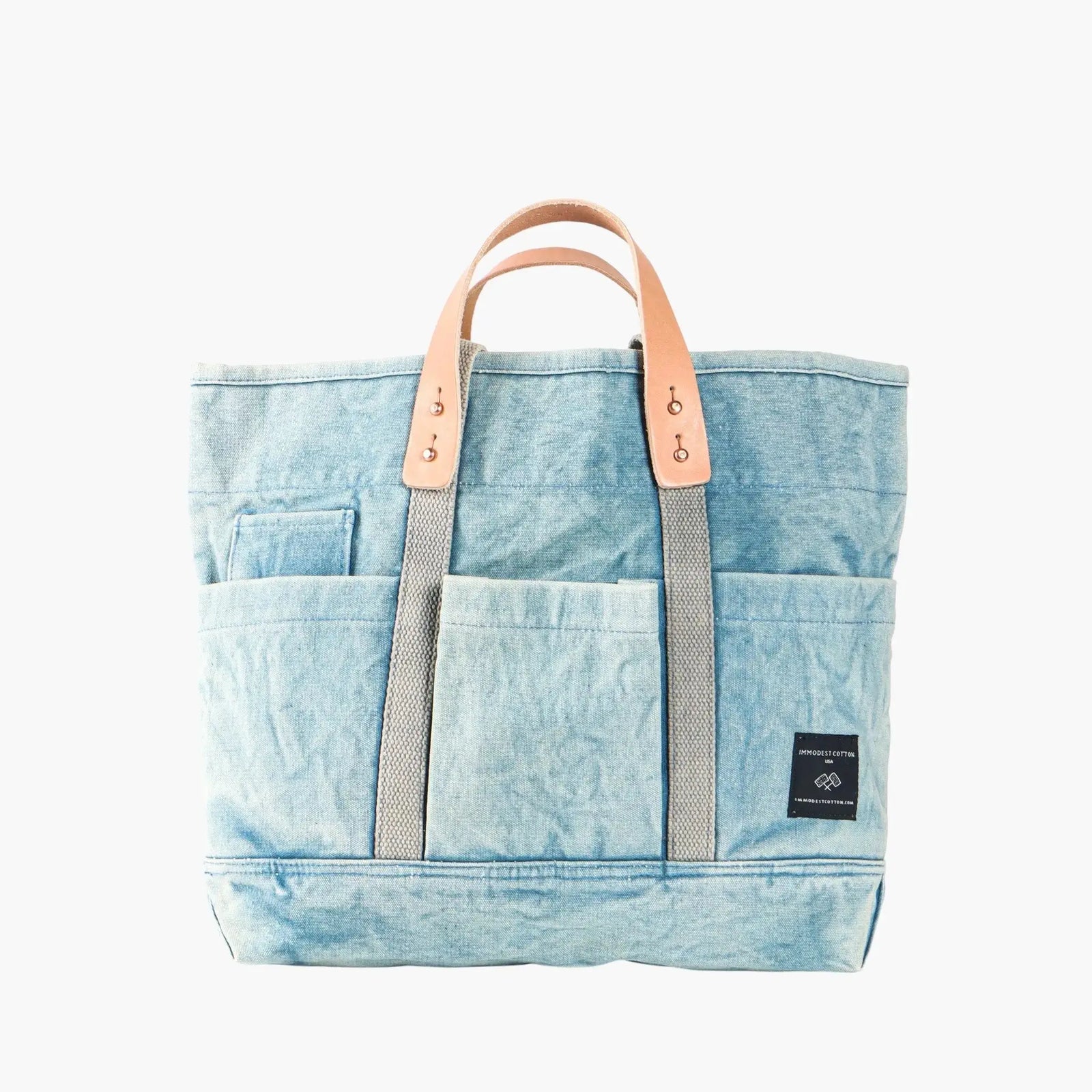 Construction Tote | Acid Wash - grown&sewn