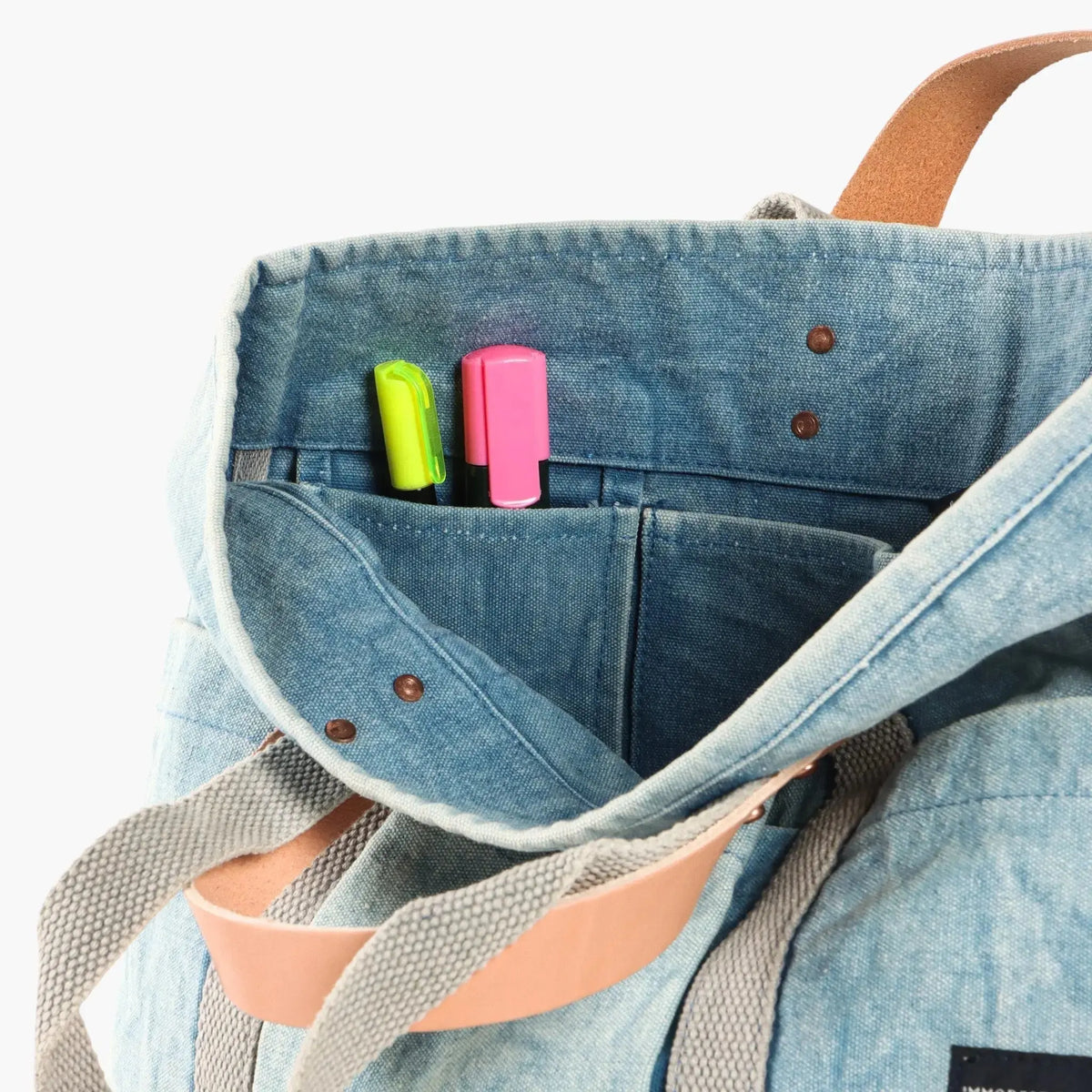 Construction Tote | Acid Wash - grown&sewn