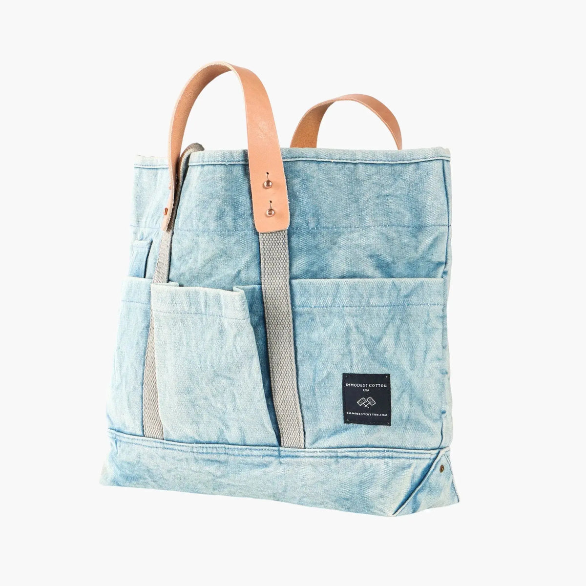 Construction Tote | Acid Wash - grown&sewn