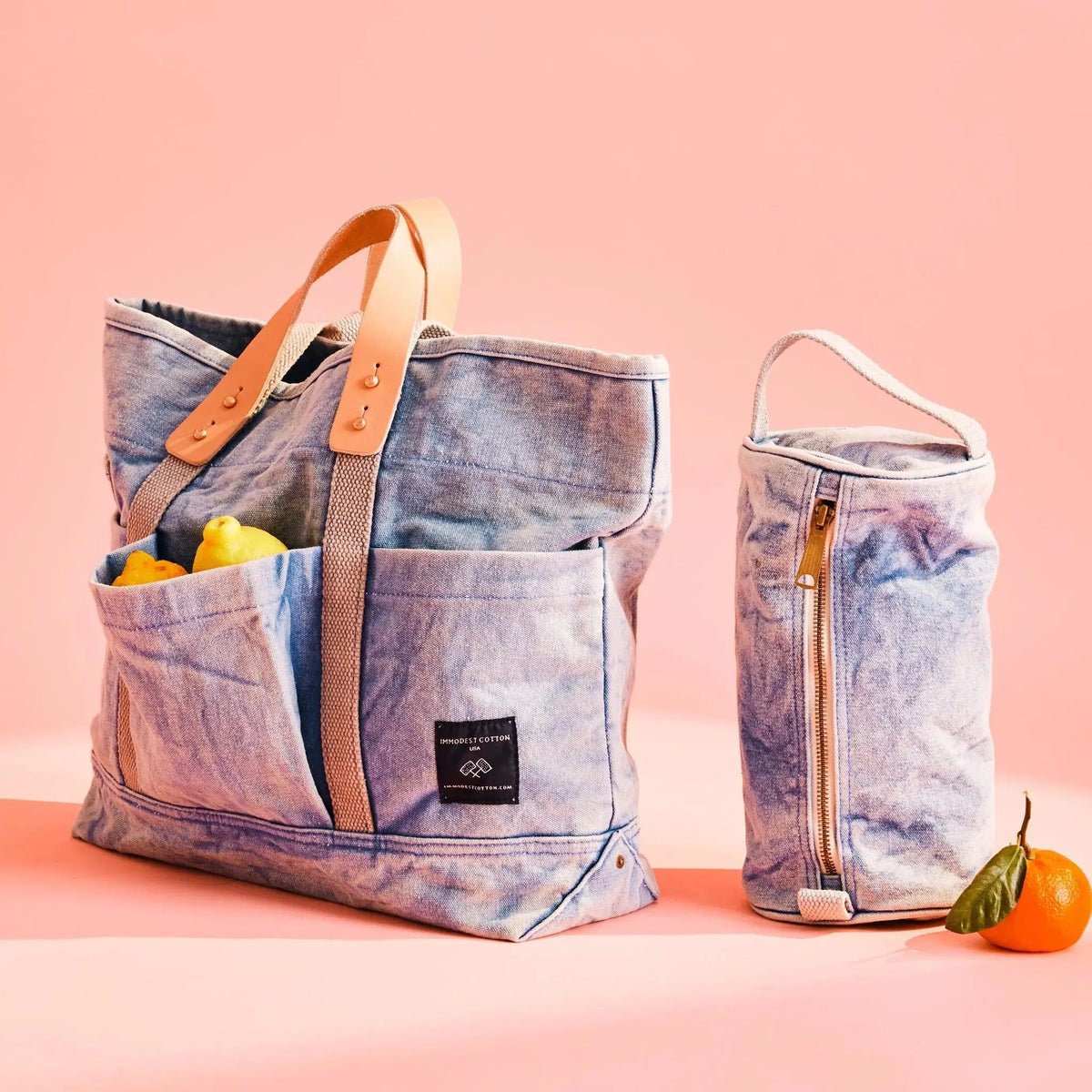 Construction Tote | Acid Wash - grown&sewn
