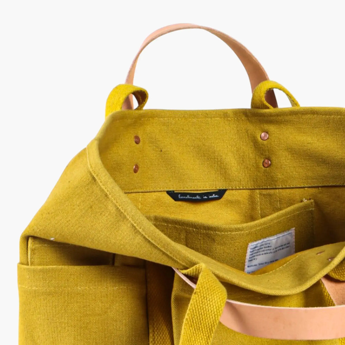 Construction Tote | Chartreuse - grown&sewn