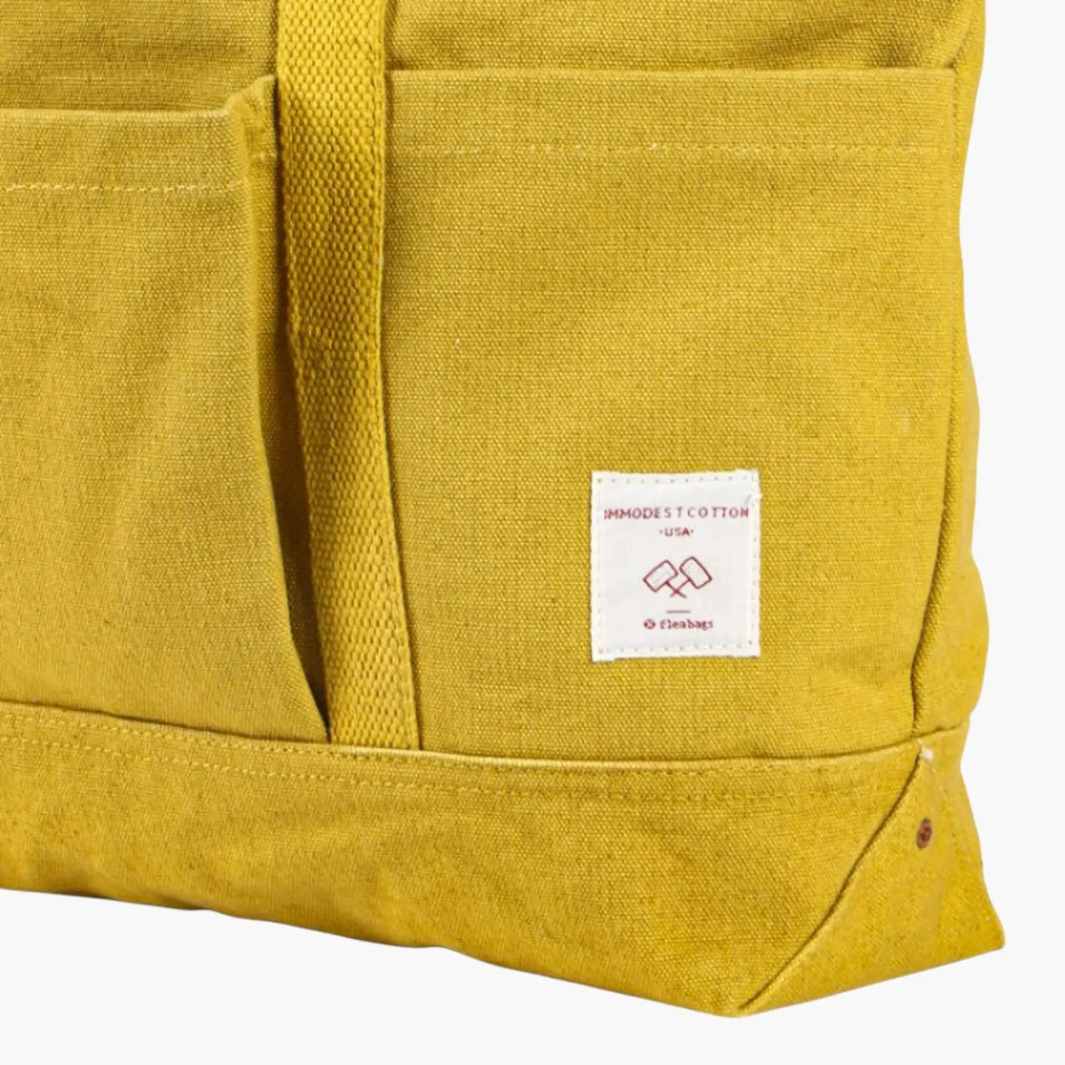 Construction Tote | Chartreuse - grown&sewn
