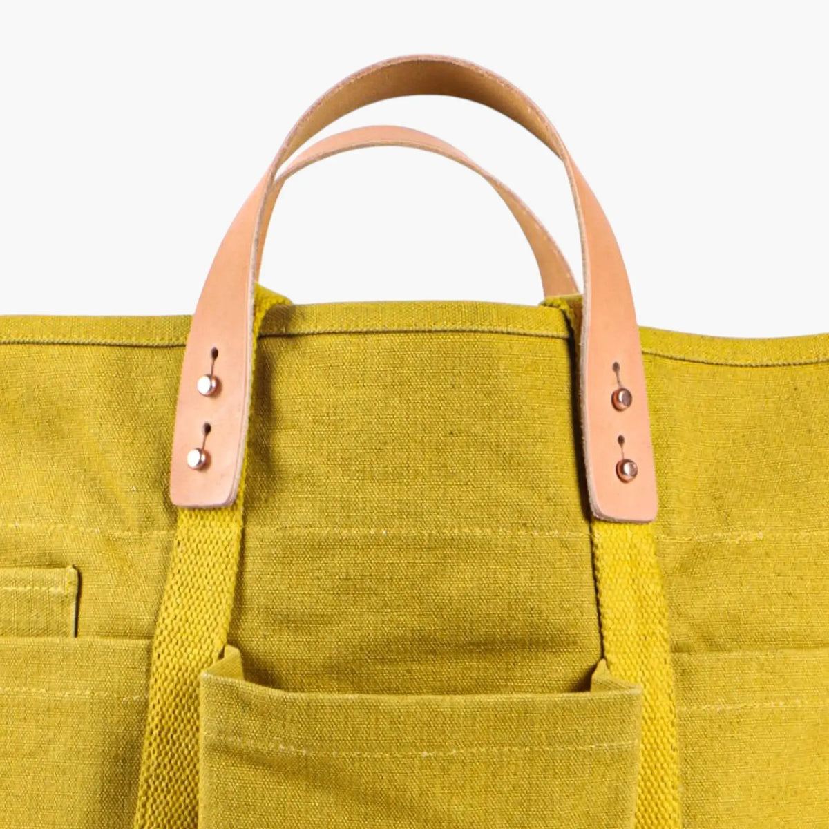 Construction Tote | Chartreuse - grown&sewn