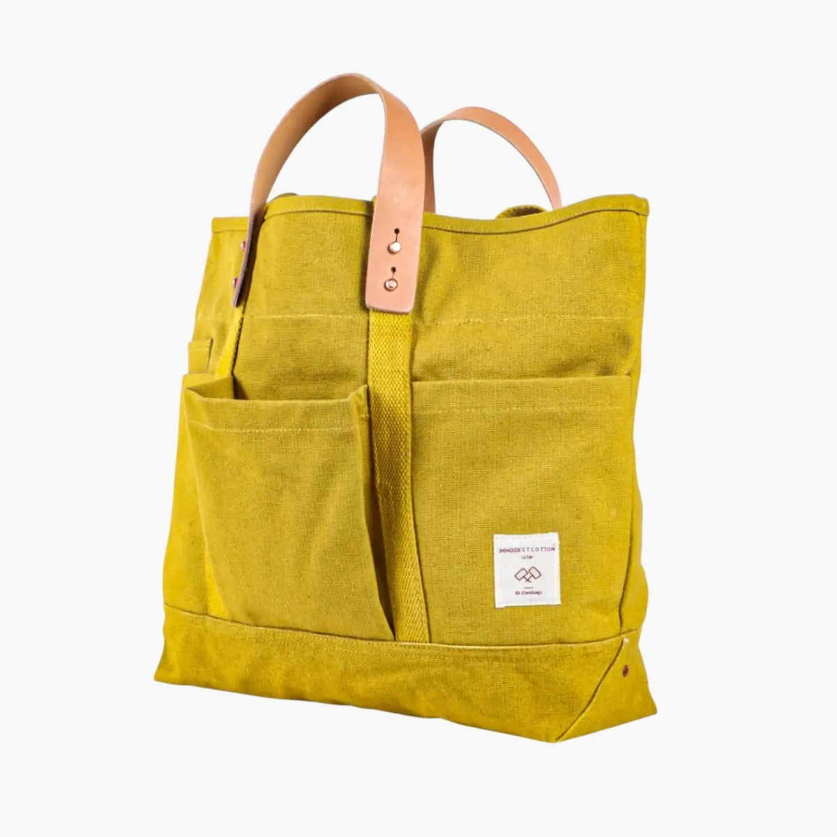 Construction Tote | Chartreuse - grown&sewn