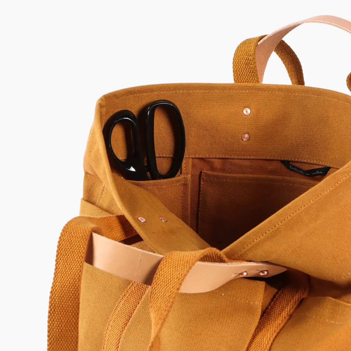 Construction Tote | Mustard Seed - grown&sewn
