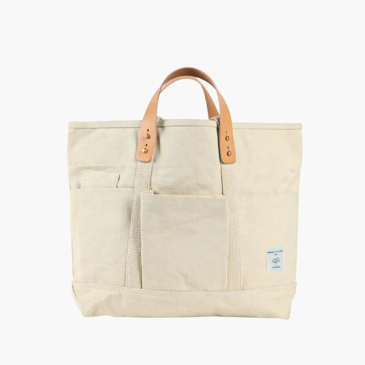 Construction Tote | Natural - grown&sewn