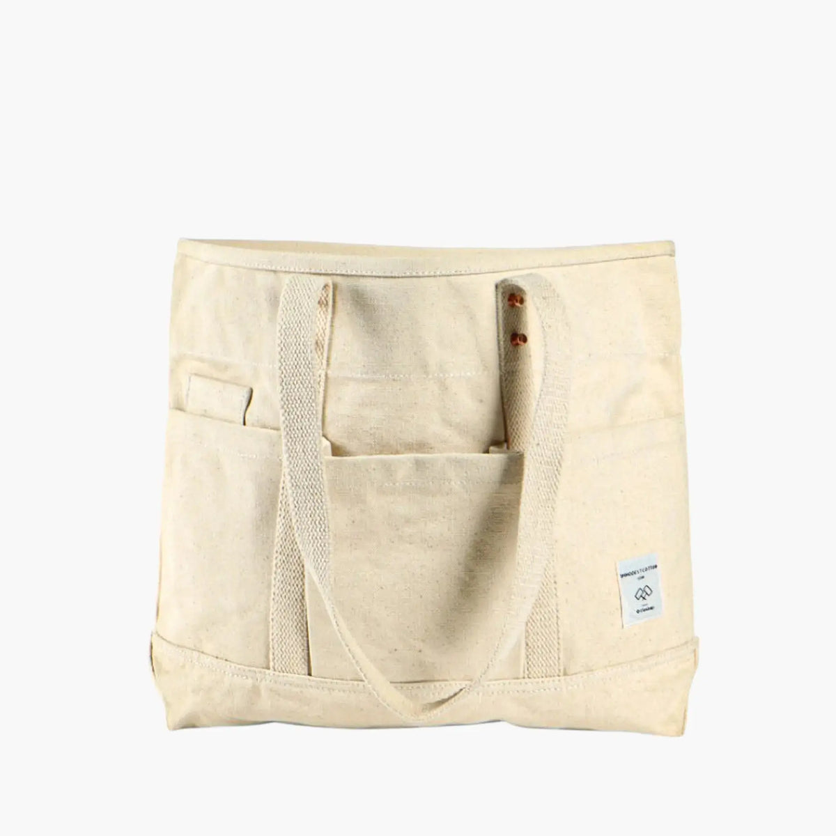 Construction Tote | Natural - grown&sewn