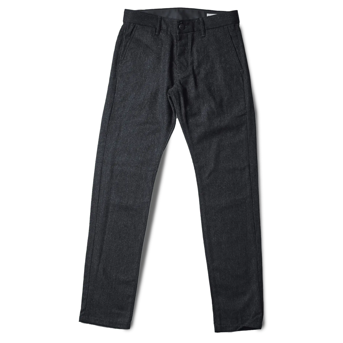 ( Discontinued ) Independent Slim Moon Tweed Wool Pant - Charcoal - grown&sewn