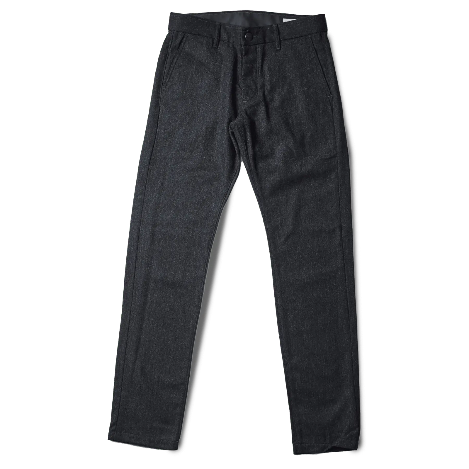 ( Discontinued ) Independent Slim Moon Tweed Wool Pant - Charcoal - grown&sewn