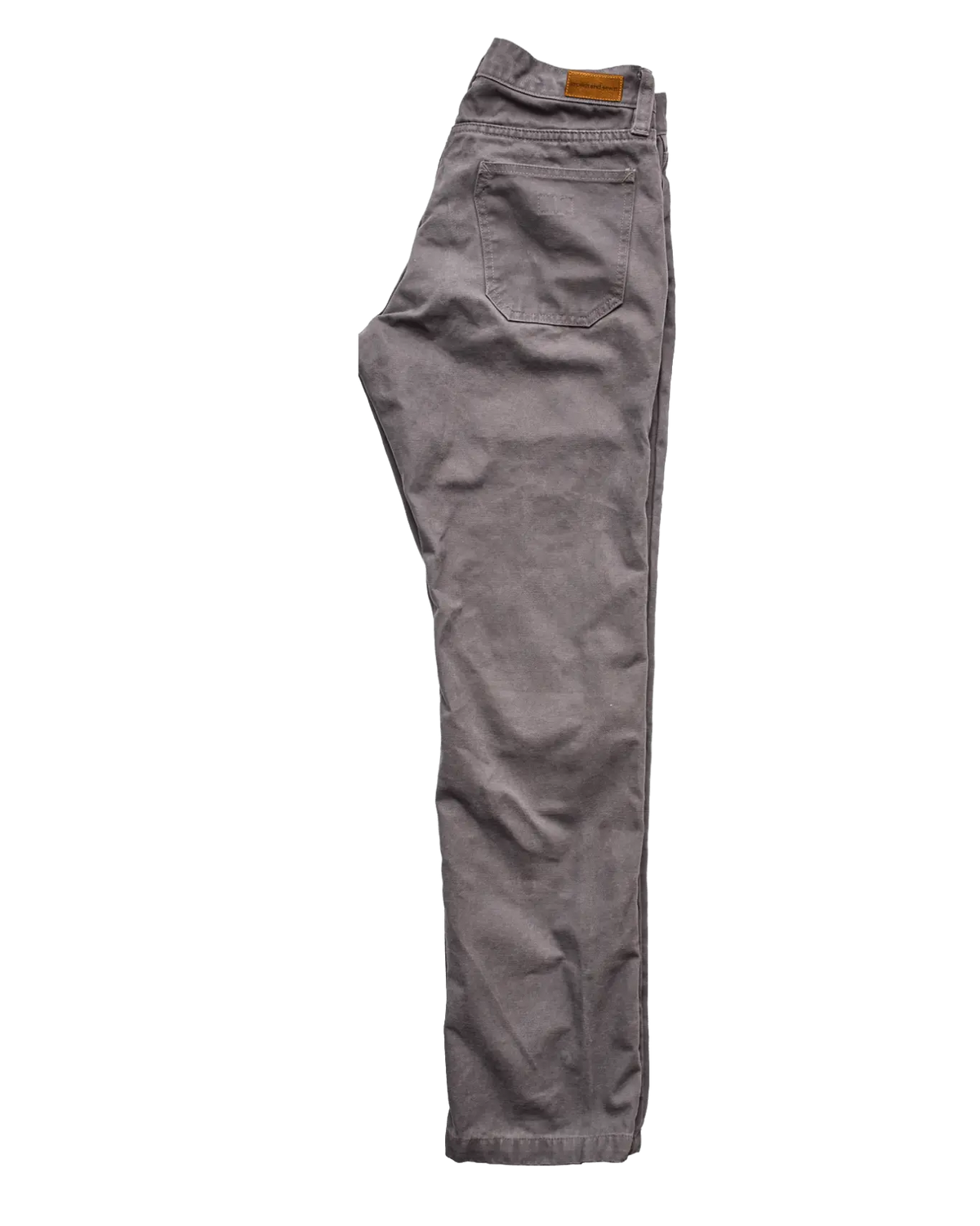 Foundation Canvas Pant - Grey - grown&sewn