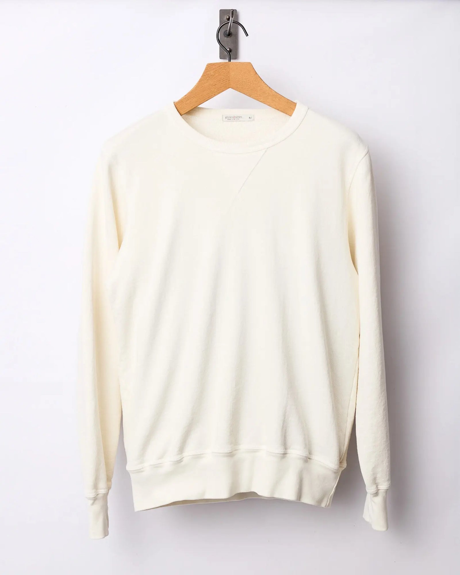 French Terry Sweatshirt - Natural - grown&sewn
