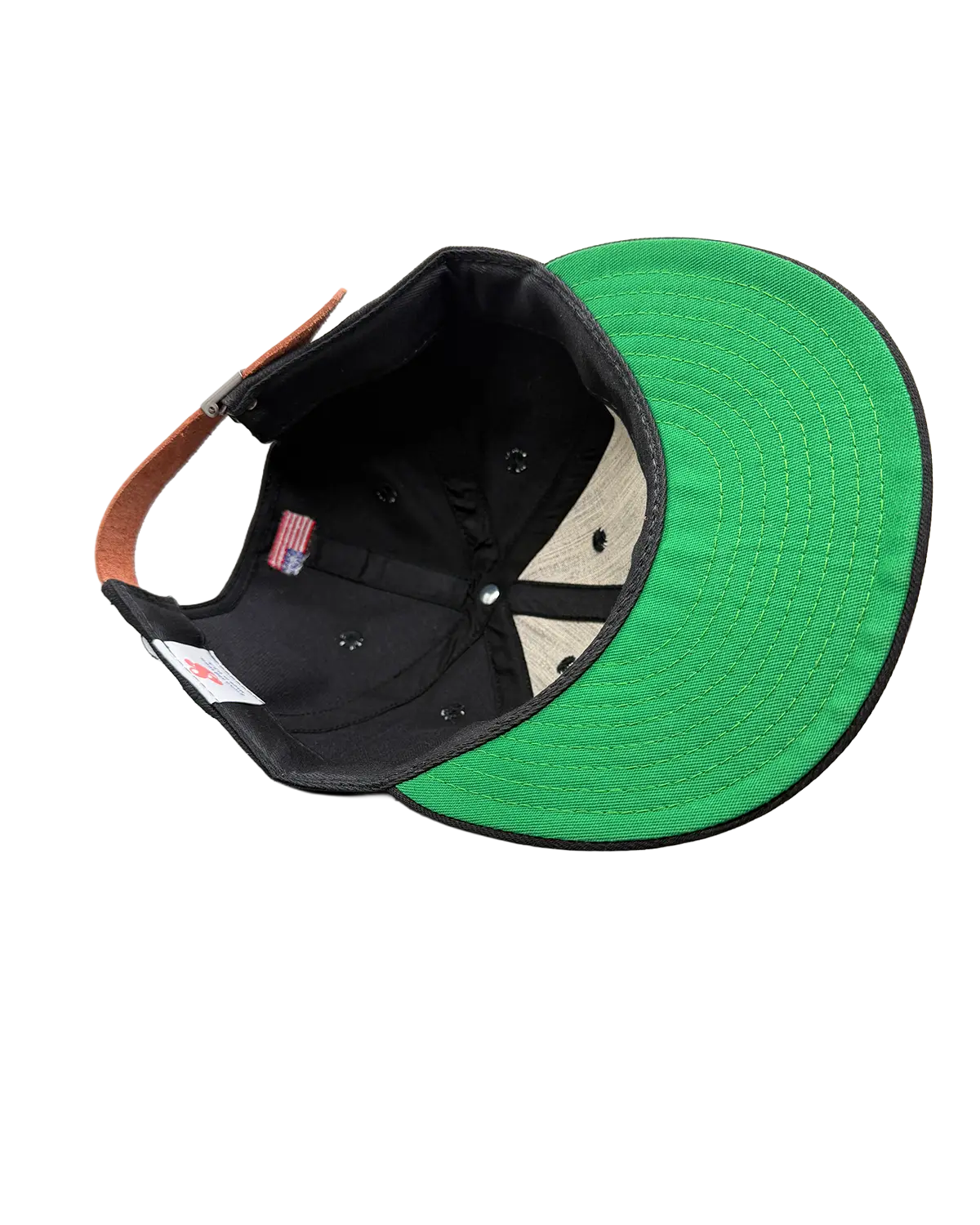 G.S. X Island Slipper Black Denim "HI" Ballcap grown&sewn