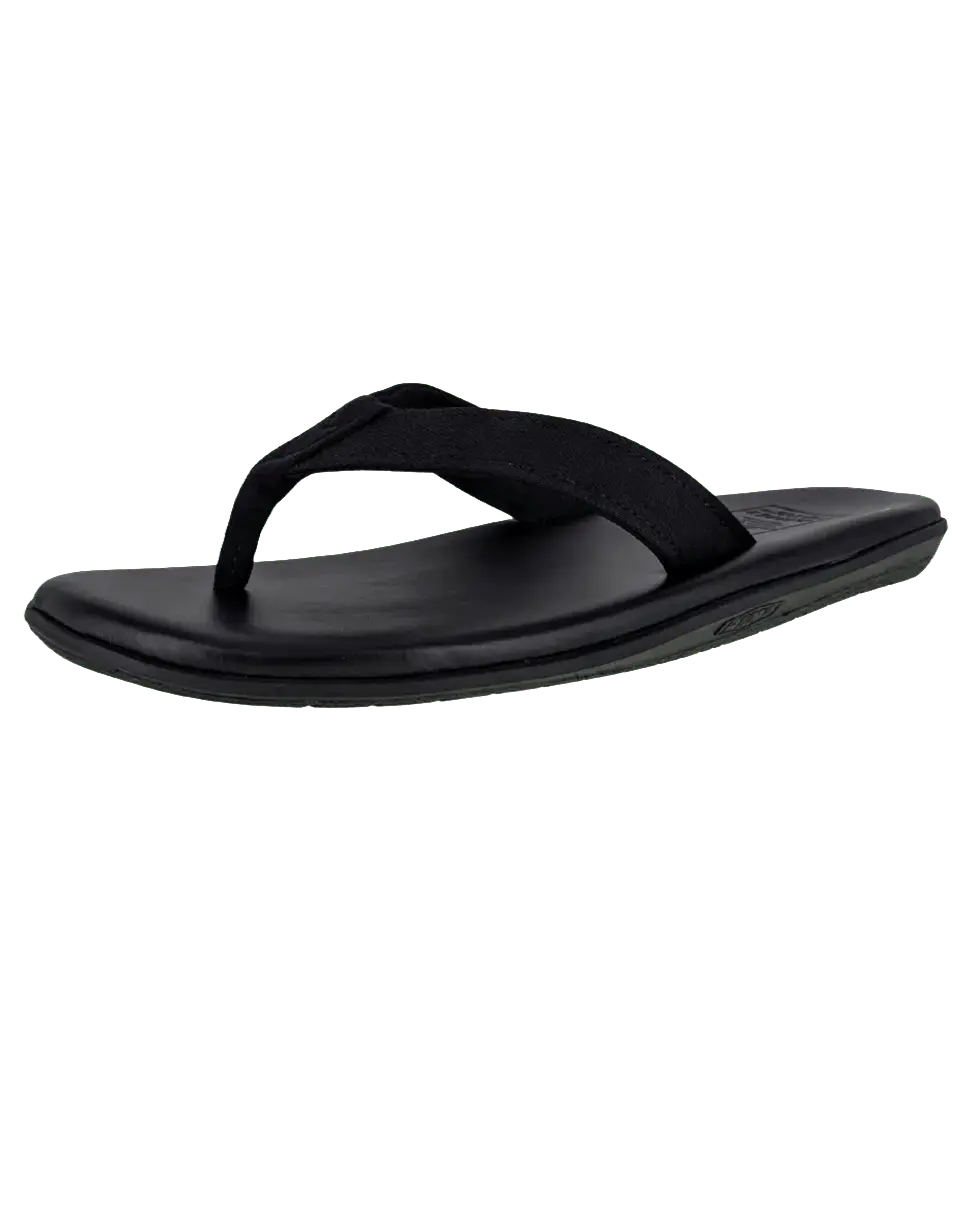 G.S. X Island Slipper Classic - Black - grown&sewn