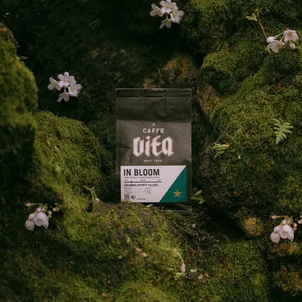 In Bloom: Single Origin (Colombia Aponte Village) Med Roast - grown&sewn