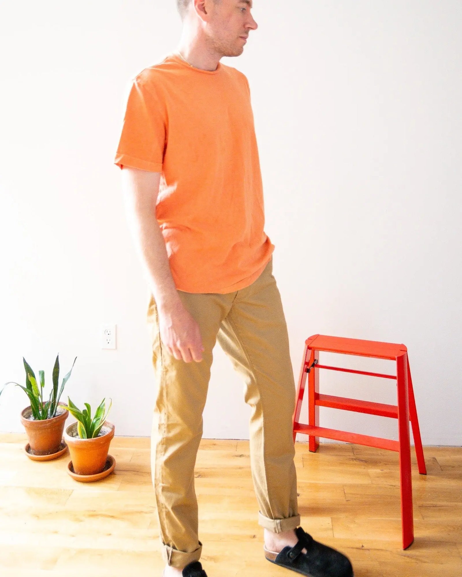 Independent Slim Pant - 3 - ply Twill - Ghurka - grown&sewn