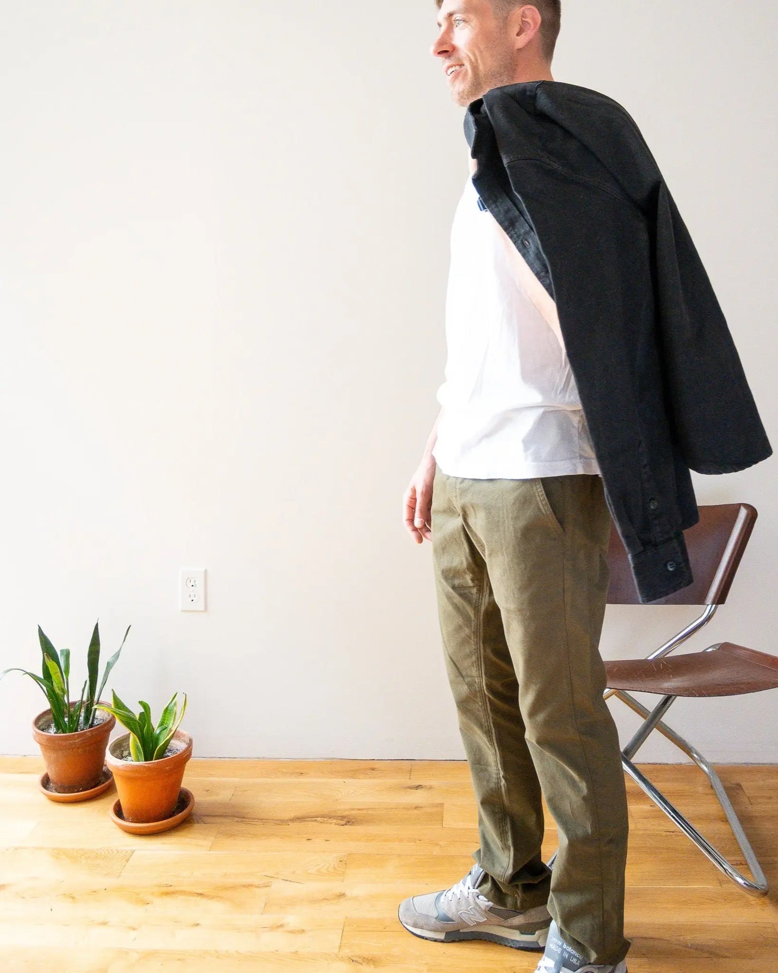 Independent Slim Pant - Ultimate Twill - Loden - grown&sewn
