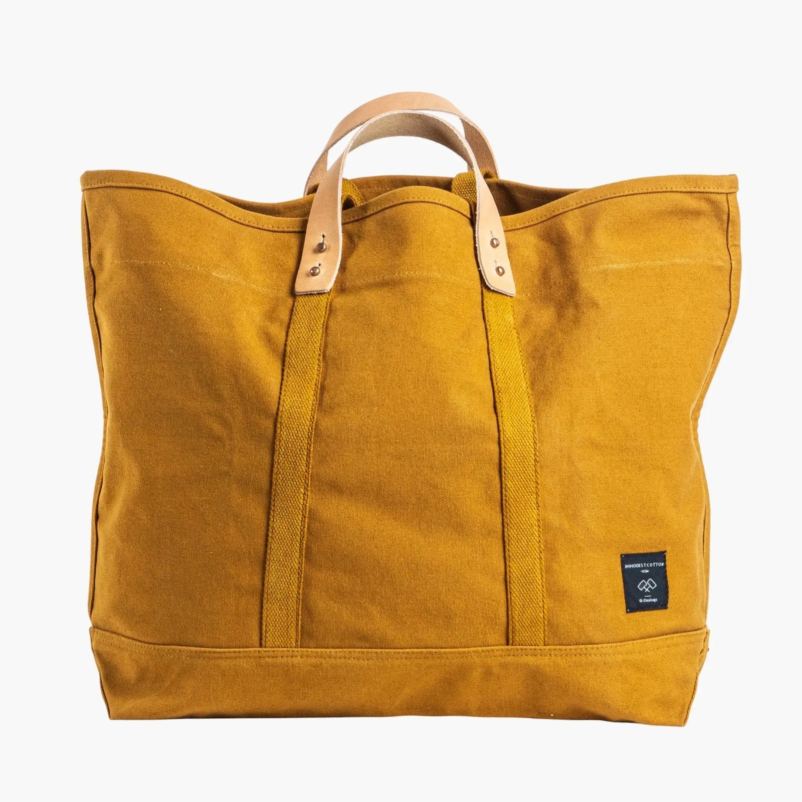 Large East West Tote | Mustard Seed - grown&sewn