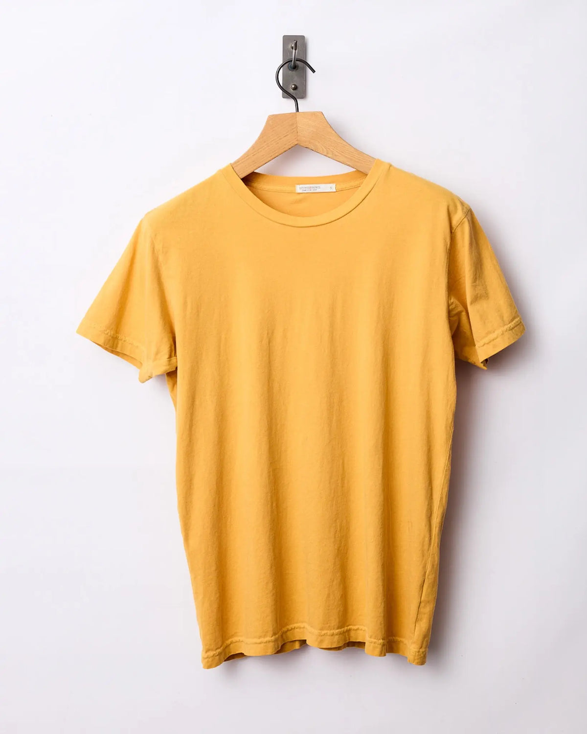 Lightweight Ringspun Short Sleeve Tee - Gold - grown&sewn