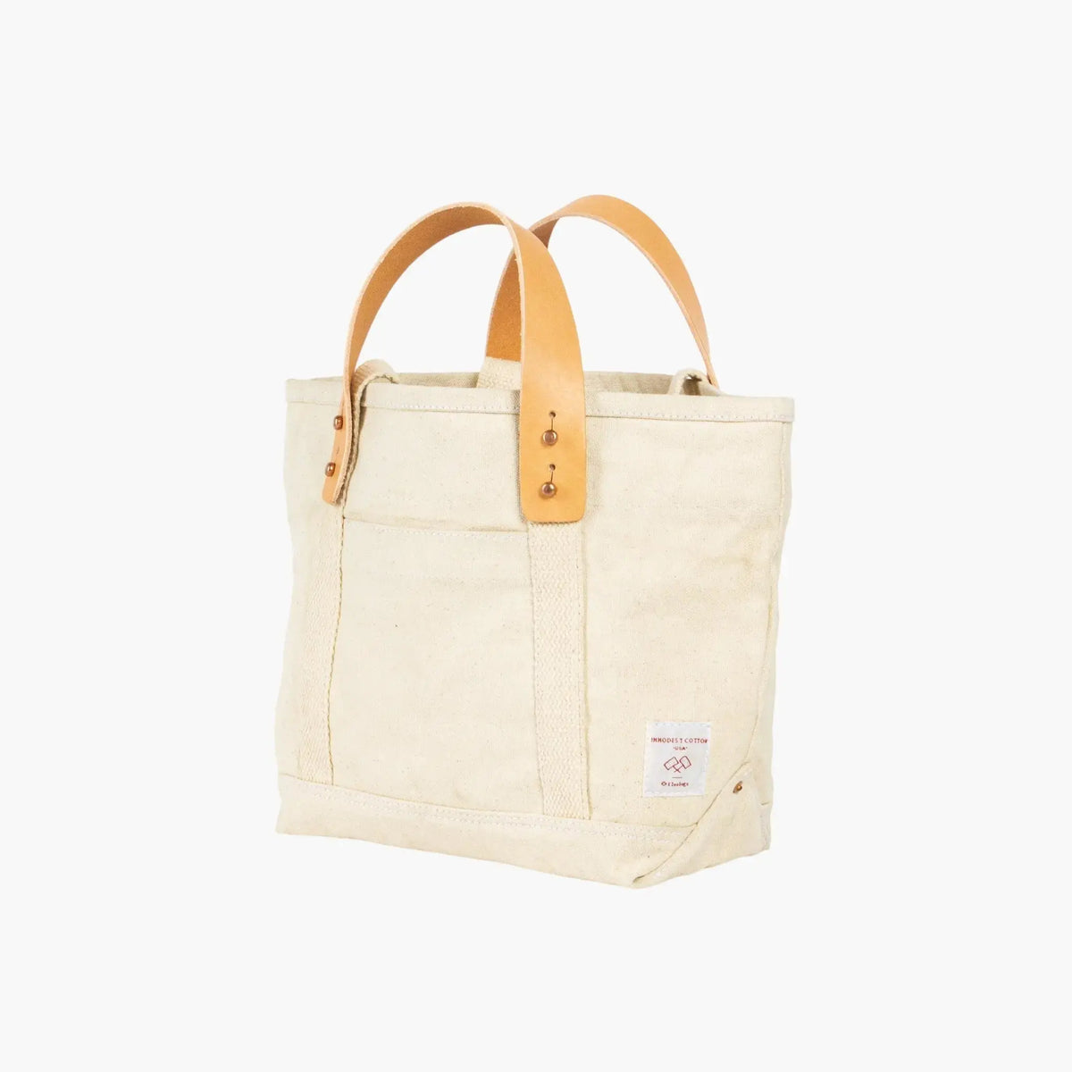 Lunch Tote | Natural - grown&sewn