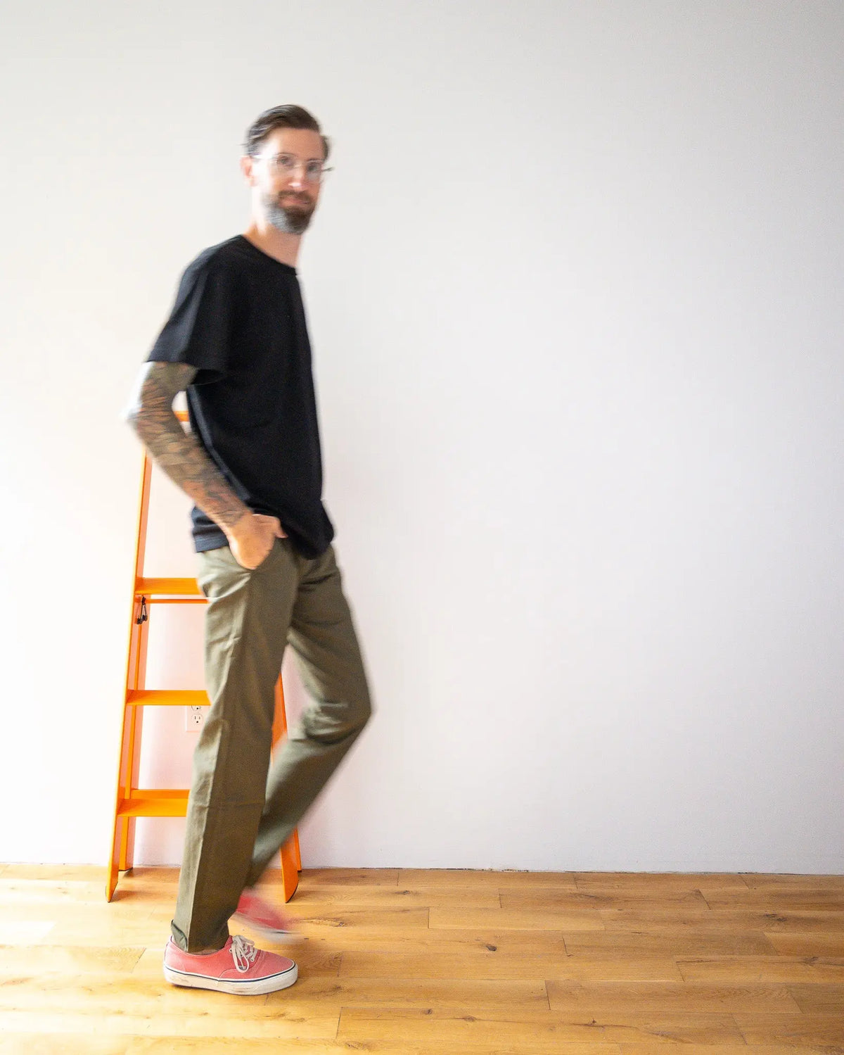 Mason Classic Chino Pant - 3 - ply Twill - Loden - grown&sewn