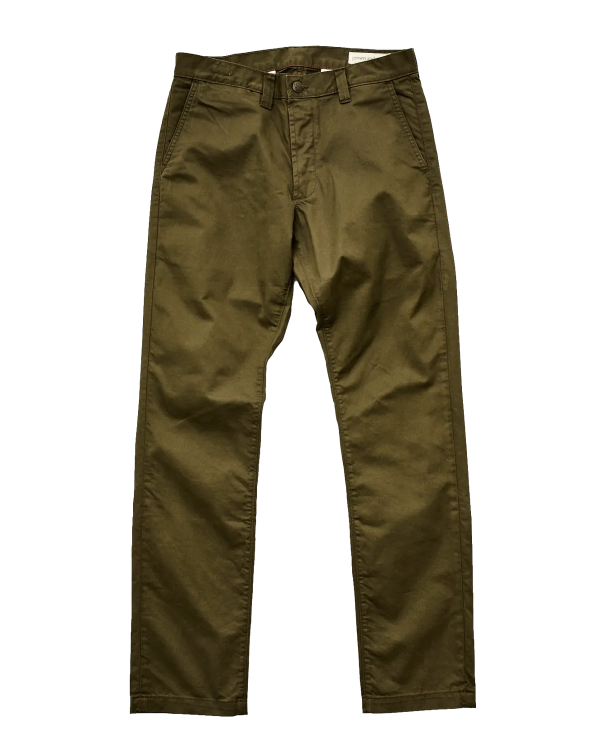 Mason Classic Chino Pant - 3 - ply Twill - Loden - grown&sewn