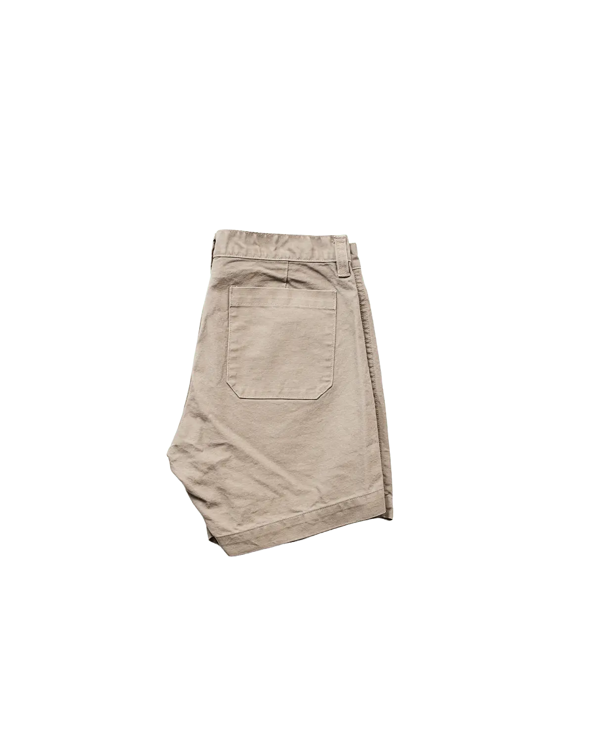Ranger Cotton Canvas Short - Taupe - grown&sewn