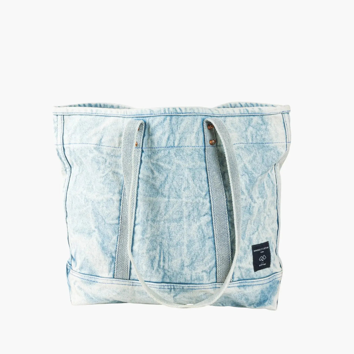Small East West Tote | Acid wash - grown&sewn