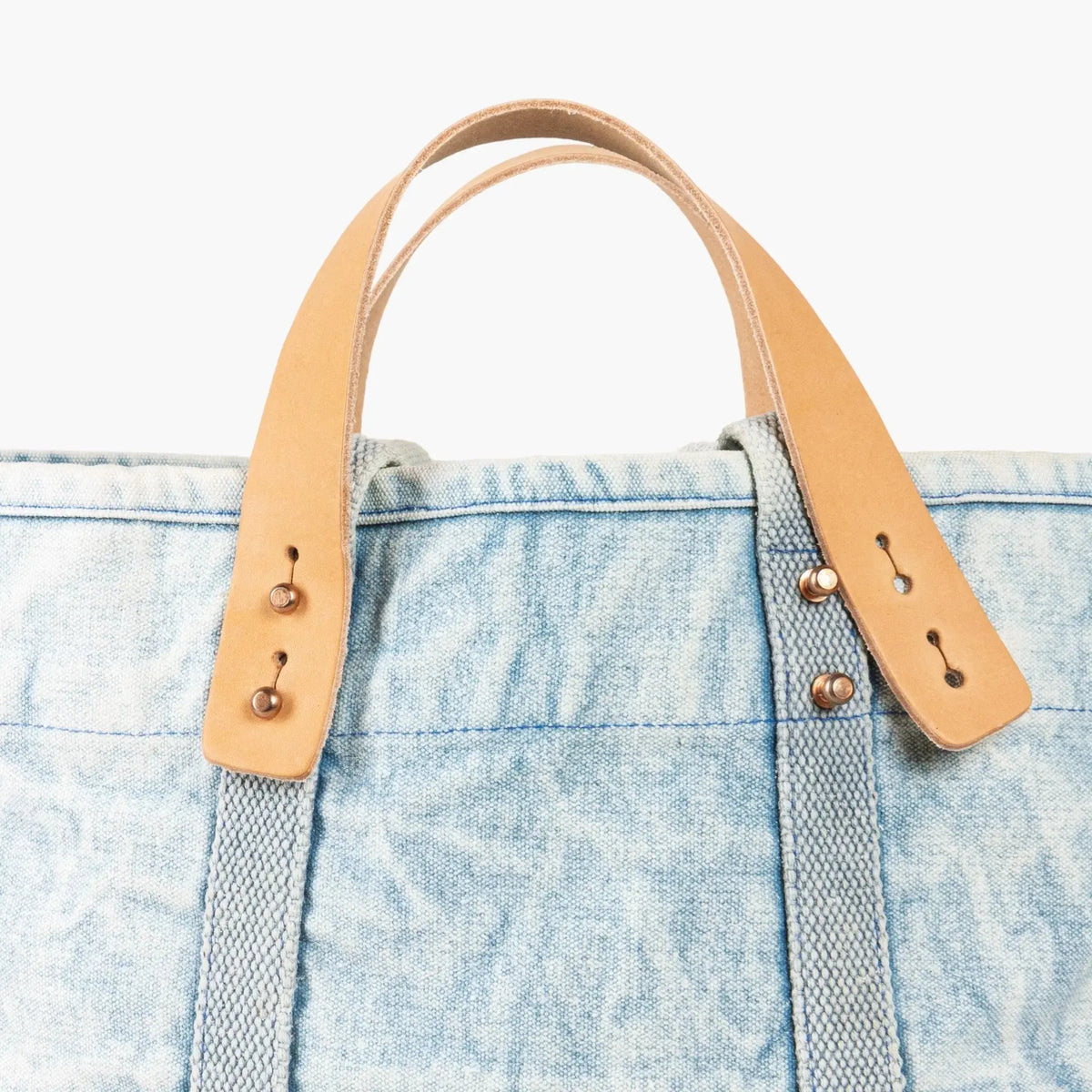 Small East West Tote | Acid wash - grown&sewn