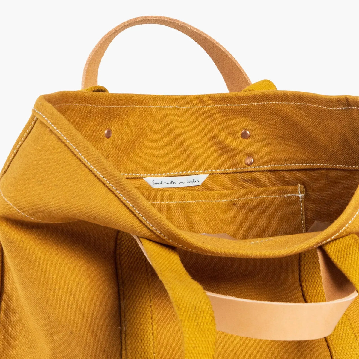 Small East West Tote | Mustard Seed - grown&sewn