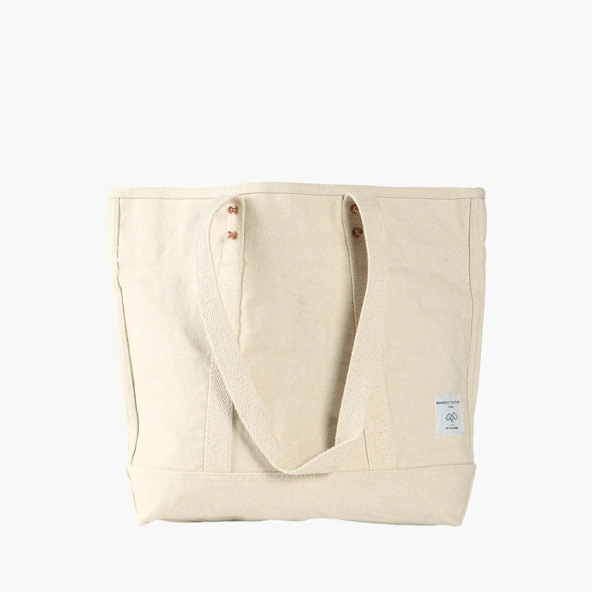 Small East West Tote | Natural - grown&sewn