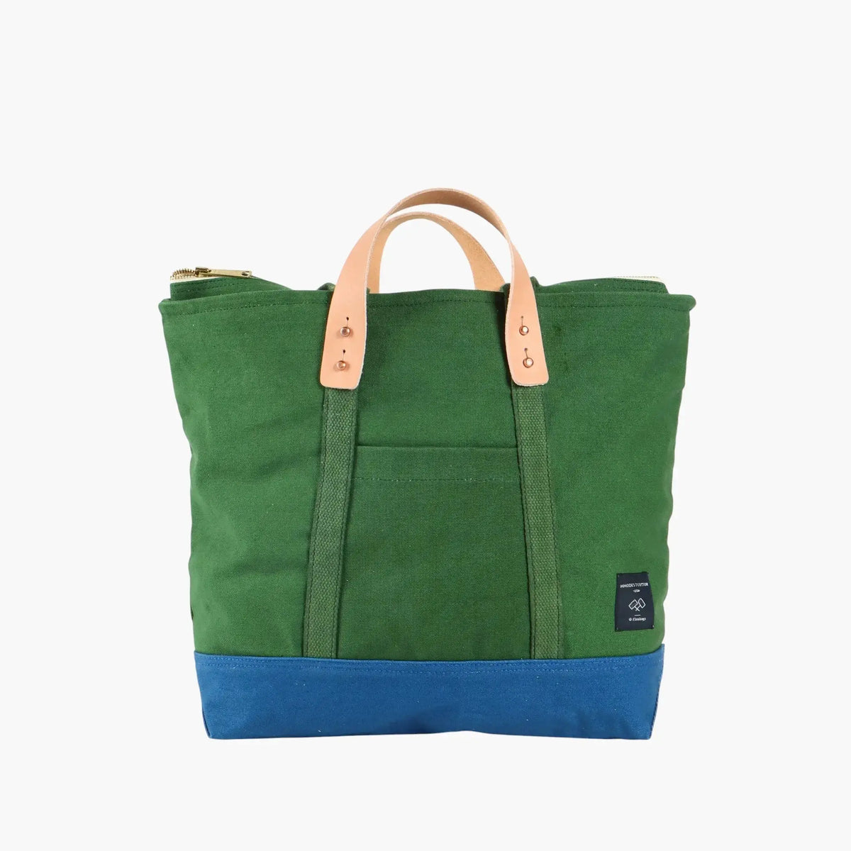 Small Zipper Tote | Pine+Ocean - grown&sewn