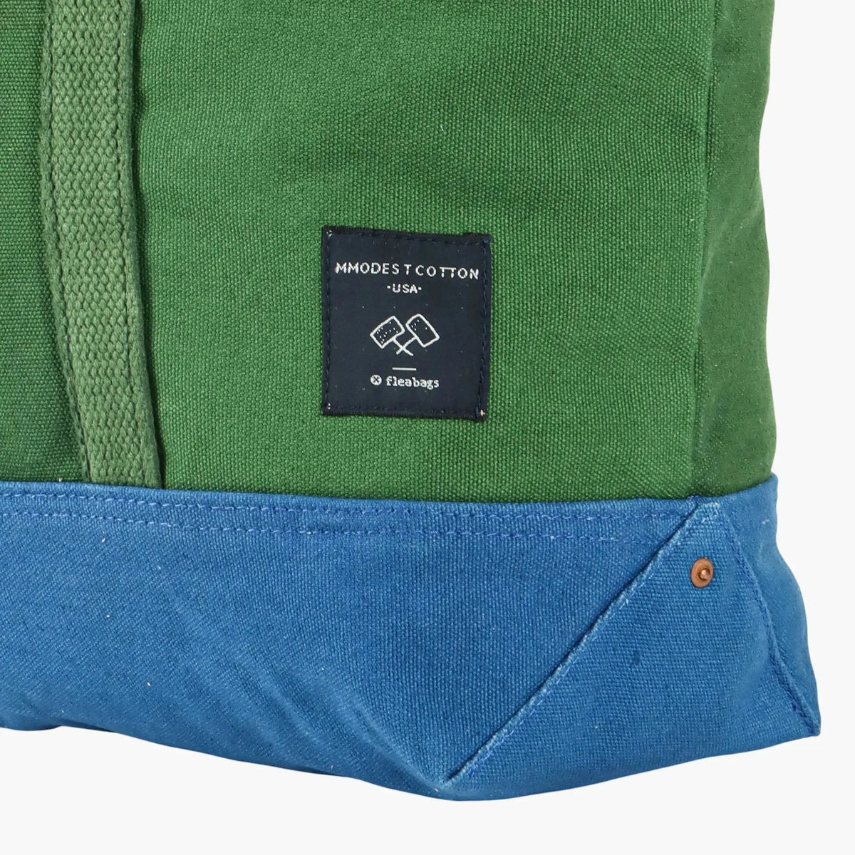 Small Zipper Tote | Pine+Ocean - grown&sewn