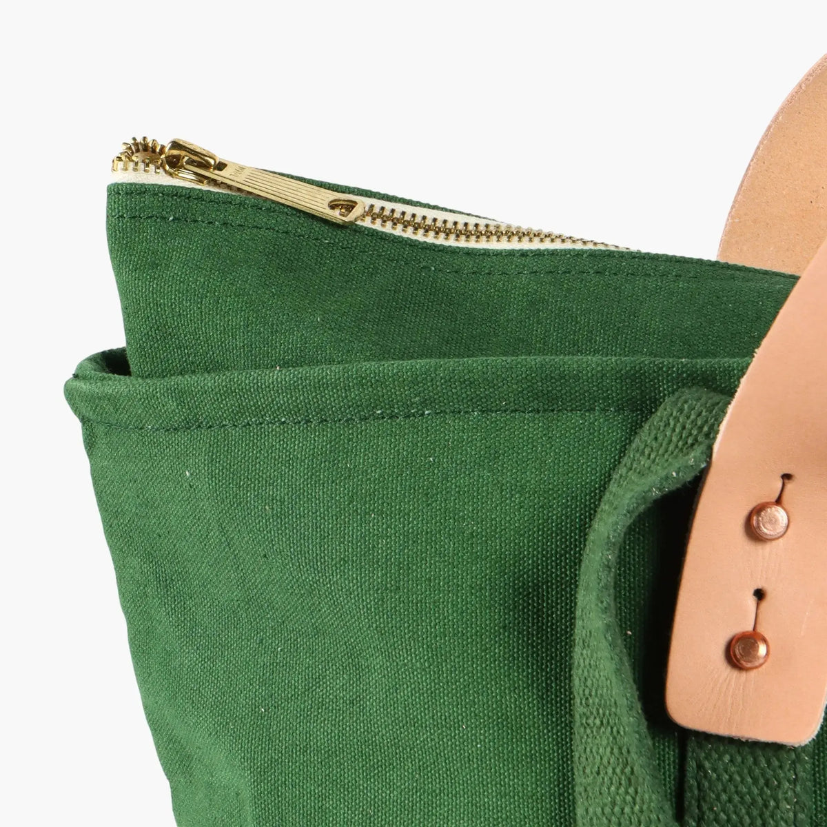 Small Zipper Tote | Pine+Ocean - grown&sewn