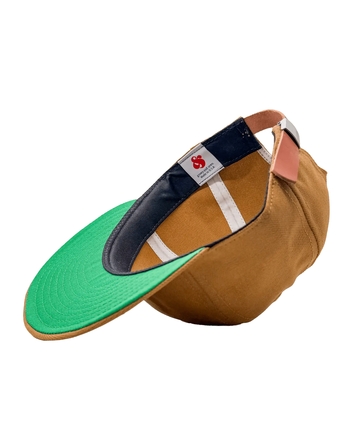 Soft Brim Ball Cap - American Canvas Plain Front - grown&sewn