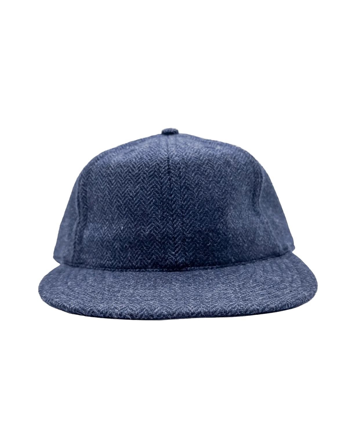 Soft Brim Ball Cap - Moon Tweed - Blue - grown&sewn