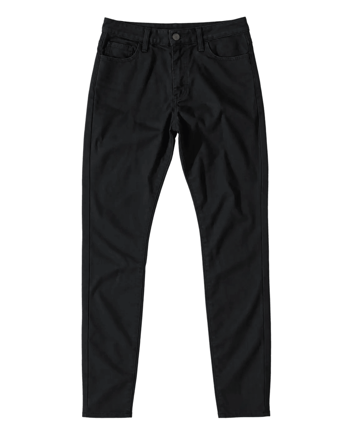 Stevie High Rise Skinny Denim - Jett Black - grown&sewn