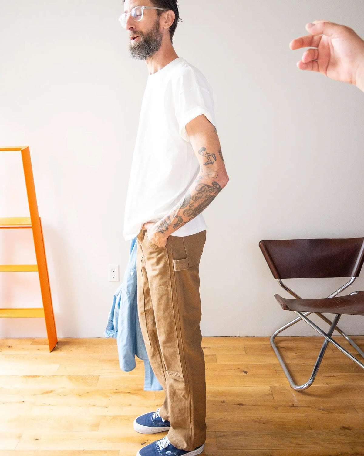 Union Double Knee Work Pant - Barley - grown&sewn