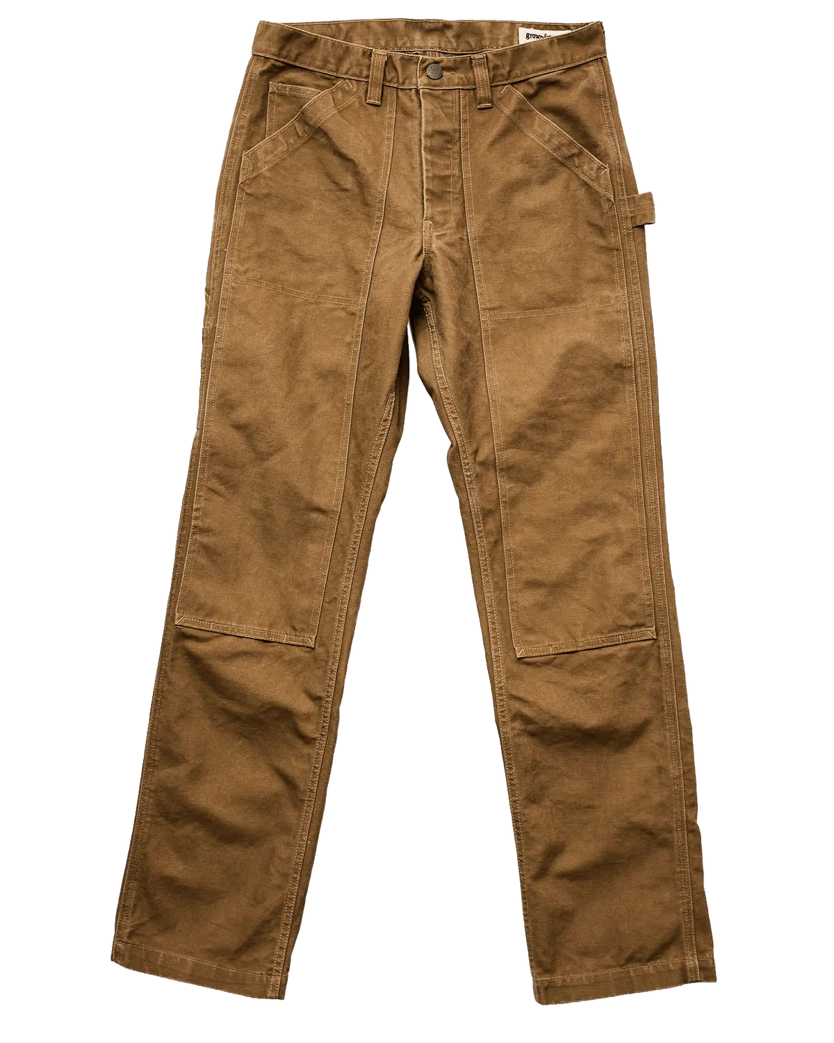 Union Double Knee Work Pant - Barley - grown&sewn