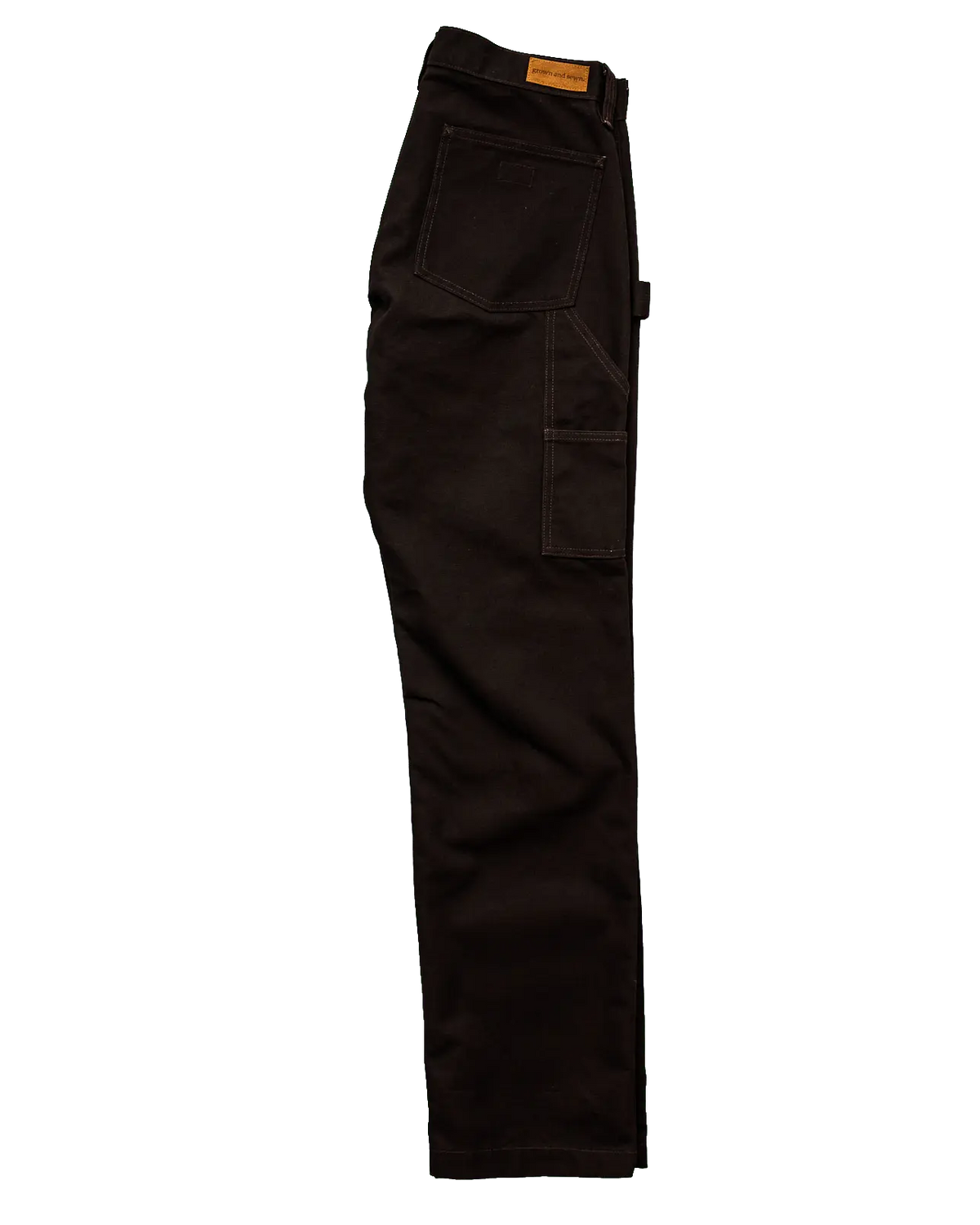 Union double Knee Work Pant - Espresso - grown&sewn