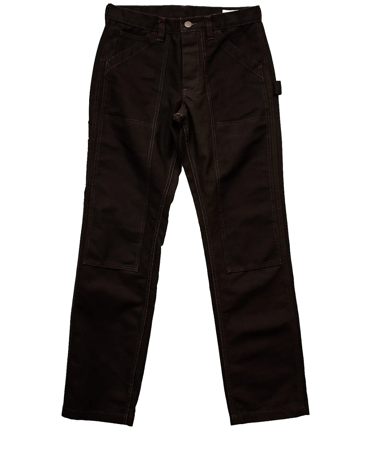 Union double Knee Work Pant - Espresso - grown&sewn