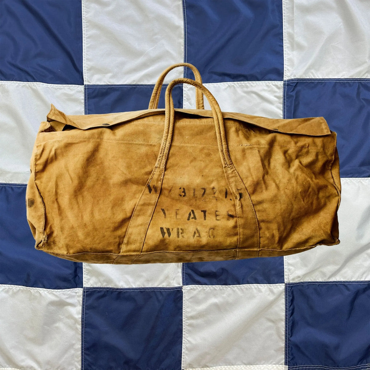 Vintage WW2 British RAF Carryall - grown&sewn