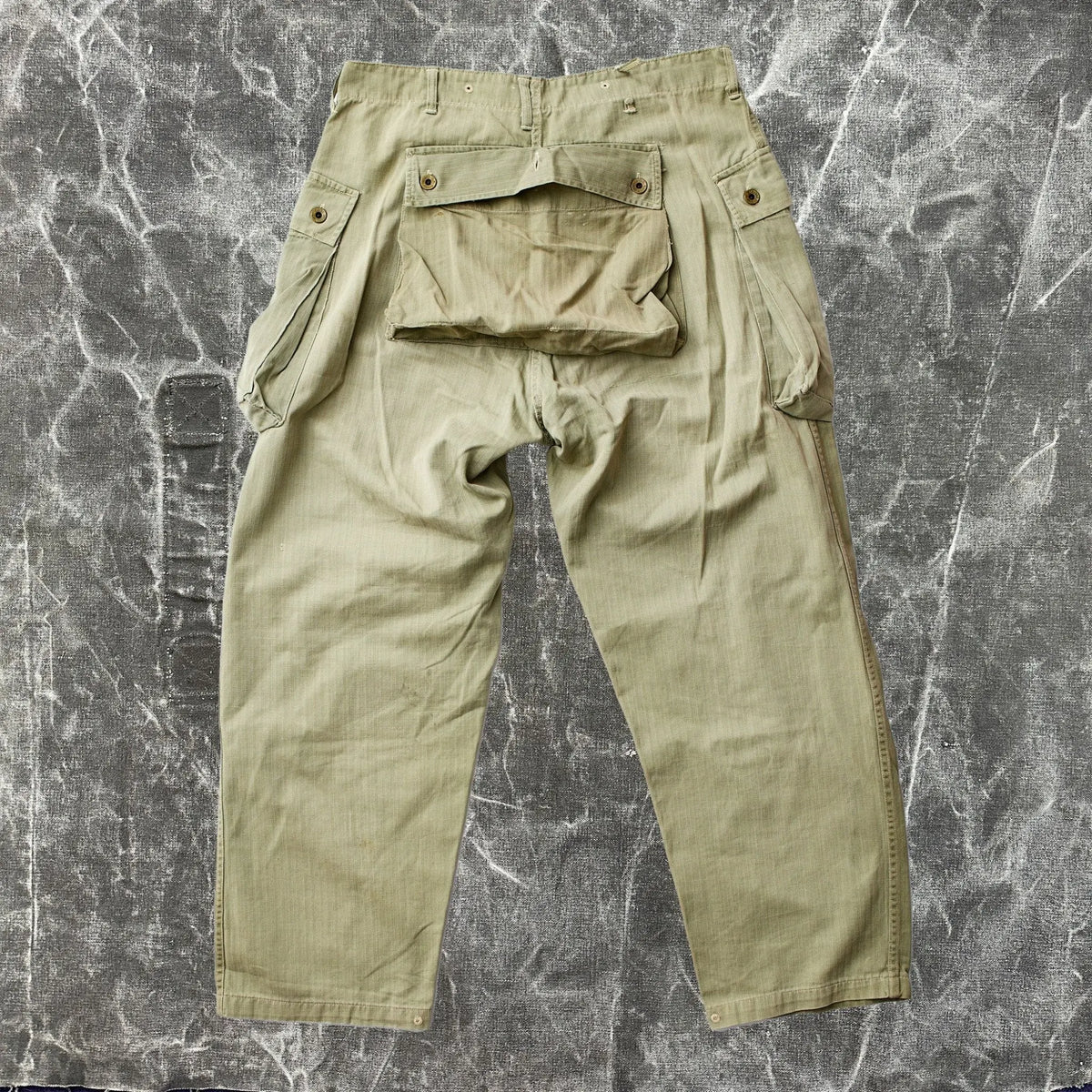 Vintage WW2 USMC P44 Monkey Pants - grown&sewn