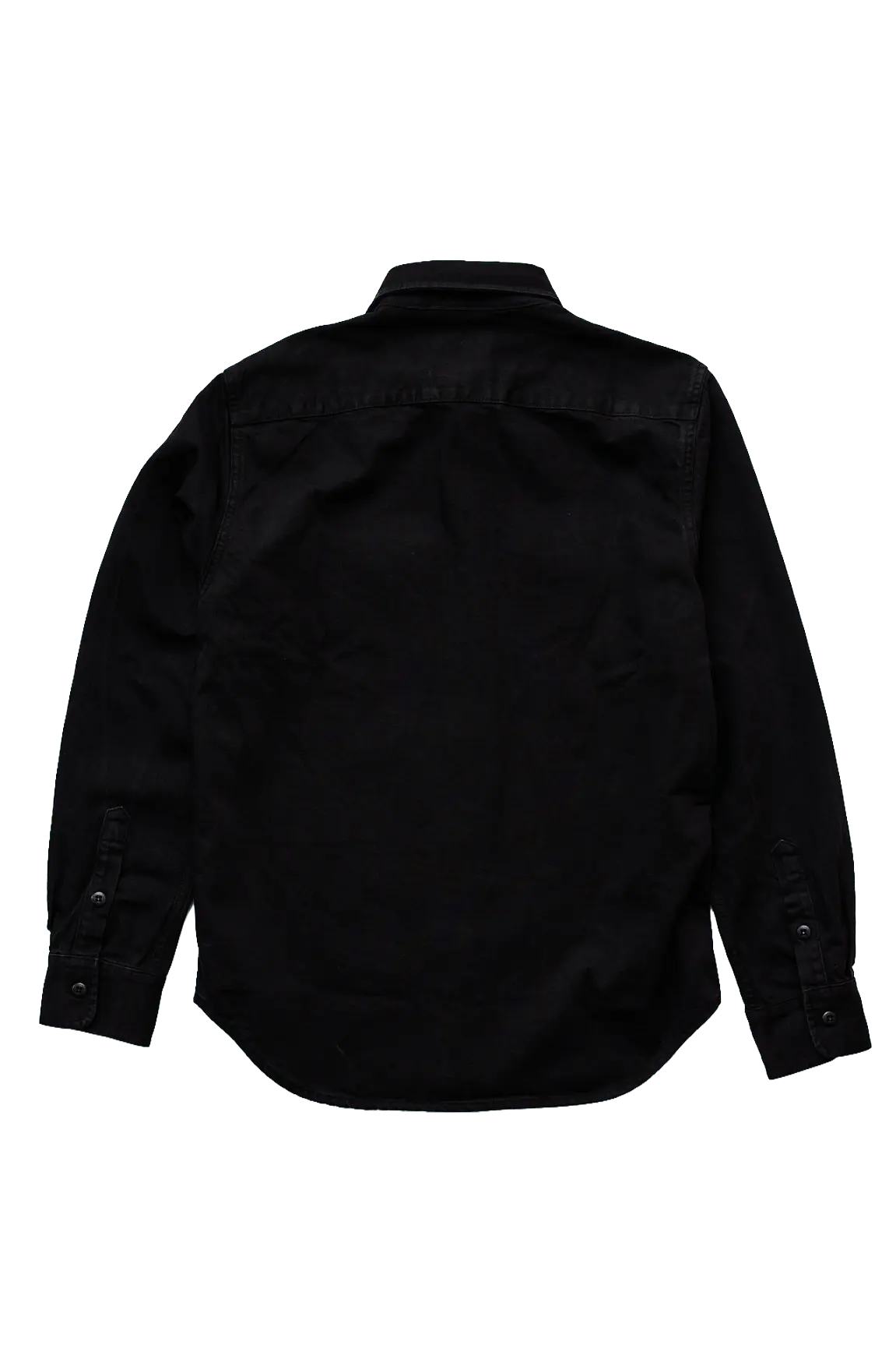Walsh Cone Mills White Oak Black Denim Shirt - grown&sewn
